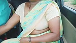 Horny Telugu Aunty Pussy Play in Car