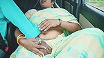 Horny Telugu Aunty Pussy Play in Car