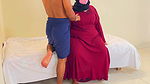 fucking-a-chubby-muslim-mother-in-law-wearing-a-red-burqa-hijab-part-2