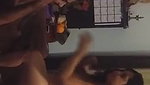 Riding on couch