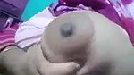 Cute Gf Pressing Boobs
