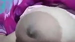 Cute Gf Pressing Boobs