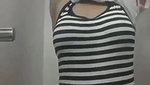 Very horny young girl in bathroom