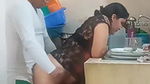 Young dewar fucking bhabhi in kitchen