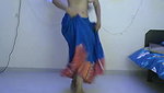 Desi Wife in Saree without blouse shows boobs