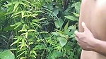 Beautiful girl fucking in jungle