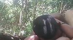 Mature couple fucking in jungle