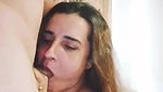 Desi shemale having fun with