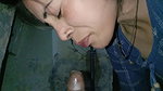 cum in moth of sexy wife