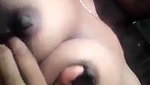 Cute girl showing