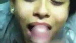 DESI INDIAN BEAUTIFUL BABE CUMSHOT ON FACE