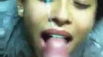 DESI INDIAN BEAUTIFUL BABE CUMSHOT ON FACE