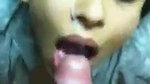 DESI INDIAN BEAUTIFUL BABE CUMSHOT ON FACE
