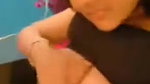 Cute girl showing