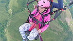 While PARAGLIDING