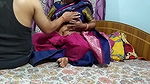 Cute Married Wife Sikha looking Hot in Saree and Fucking Doggy Style with her Boyfriend Alone at Home
