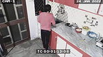 Owner and maid caught in cctv