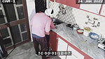 Owner and maid caught in cctv