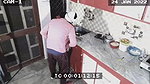 Owner and maid caught in cctv