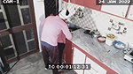 Owner and maid caught in cctv