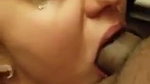 Cumshot on face