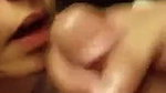 Cumshot on face