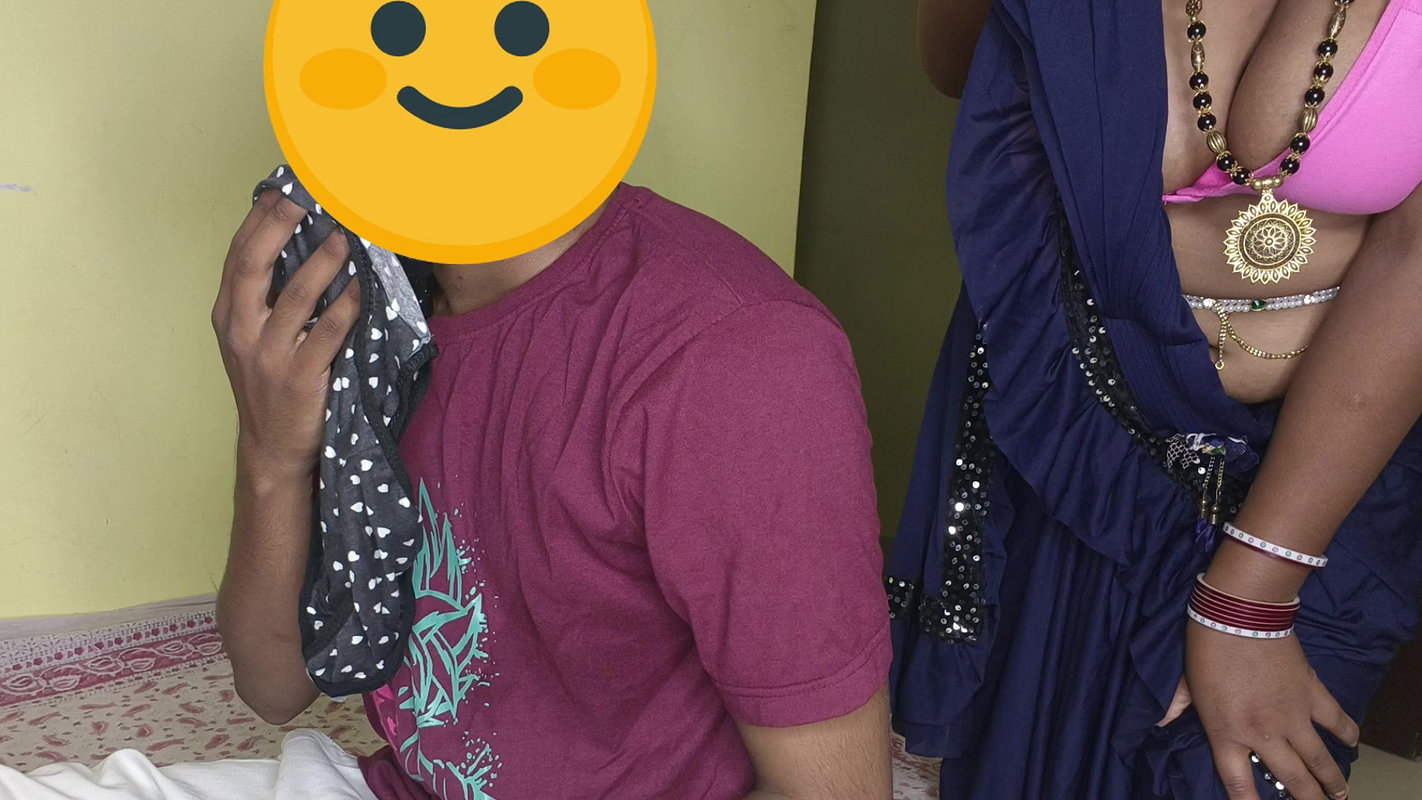 stepson stole stepmoms panties to smell her pussy