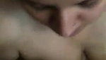 Deshi Supr Booby Gf Taking on he Face