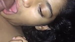 virgin girl tasting cum