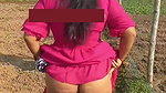 Desi bhabhi showing her big ass in public