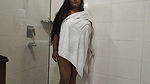 hot indian bbw showering at your home