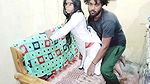 indian couple got horny and had sex on the couch
