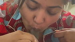 Desi Wife Making Husbands Limp Dick Hard by Blowjob