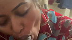 Desi Wife Making Husbands Limp Dick Hard by Blowjob