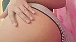 Cute chashmish girl inserting comb in her beautiful pussy