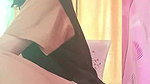 Cute chashmish girl inserting comb in her beautiful pussy