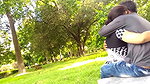 Young Couple In Lovers Park – Movies