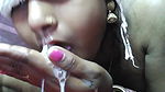 Cum in mouth  Eating Cum my Bhabhi