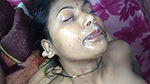 Cum in mouth. Bhabhi Eating Cum
