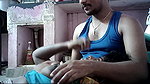 Indian house wife big natural tits boobs