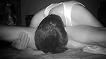 Indian wife big boobs kiss pressing