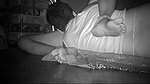 Indian wife big busy kissing ass
