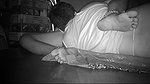 Indian wife big busy kissing ass