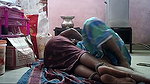 Indian wife kissing and boobs pressing97