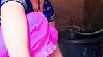 Hot Village Bhabhi Taking Nude Bath