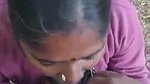 Desi sexy aunty outdoor sucking