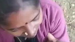 Desi sexy aunty outdoor sucking