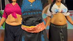 Malayali Belly dancer and other belly dancer sexy wide deep navel show