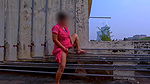 desi bhabhi outdoor standing pee