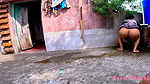 indian bhabhi standing pee